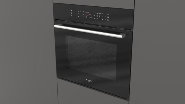 Fulgor® Milano 700 Series 30" Black Single Electric Wall Oven-1