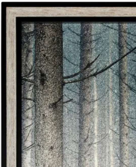 Stylecraft Forest Dreaming I Black/Light Brown/Light Gray Wall Art -2