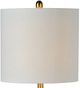 Forty West Laurel Clear/Gold Table Lamp-3
