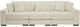 Signature Design by Ashley® Lindyn 3-Piece Ivory Sectional Sofa-0