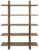 Moe's Home Collection Casey Dark Brown Large Bookcase-2