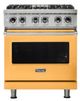 Viking® 5 Series 30'' Daffodil Pro Style Dual Fuel Range-0