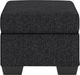 Benchcraft® Jasmine Peaks Coal Ottoman-3