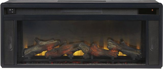 Signature Design by Ashley® Entertainment Accessories Black Fireplace Insert-1