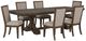 New Classic® Home Furnishings Augusta 7-Piece Gray/Rustic Brown Dining Table Set-0