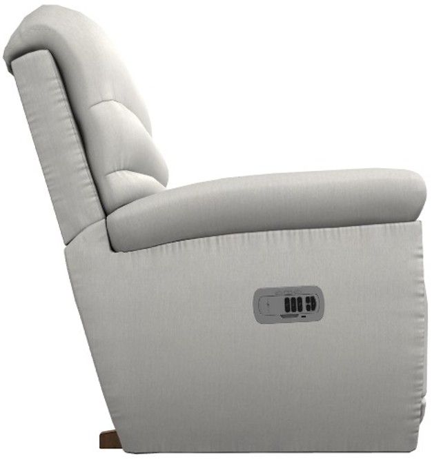 La-Z-Boy® Joshua Linen Power Rocking Recliner with Headrest-3
