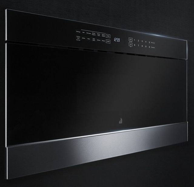 JennAir® NOIR™ 1.2 Cu. Ft. Floating Glass Black Under Counter Microwave-2