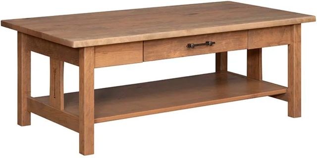 Country Classic Collection Customizable Signature Coffee Table with Drawer-1