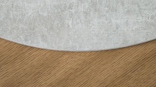Signature Design by Ashley® Fridley Brown Round End Table with Black Base-3