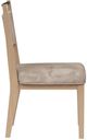 Bernards Trilogy Camel/Toffee Rope Back Side Chair-2