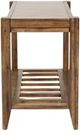 Jofran Inc. Beacon Street Brown Chairside Table-2