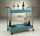BDI Verra™ 5640 Glass Bar Cart-Aqua-3