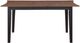 Steve Silver Co. Joplin 5-Piece Walnut Dining Set with Ebony Base-2