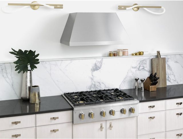 Monogram® Statement Collection 36" Stainless Steel Wall Mounted Range Hood-7