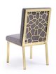 VIG Furniture Modrest 2-Piece Gold/Gray Dining Chair Set-3