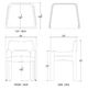 Bramble Customizable Vannes Dining Chair-1
