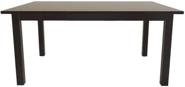 Mavin Customizable 48" x 48" Square Extendable Dining Table with 18" Leaf-1