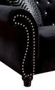 Furniture of America® Jolanda II 3 Piece Black Sectional-4