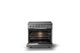 Viking® 5 Series 36" Stainless Steel Pro Style Induction Range with Polished Chrome Trim-1