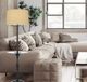 Cal® Lighting & Accessories Sturgis Dark Bronze Floor Lamp-2