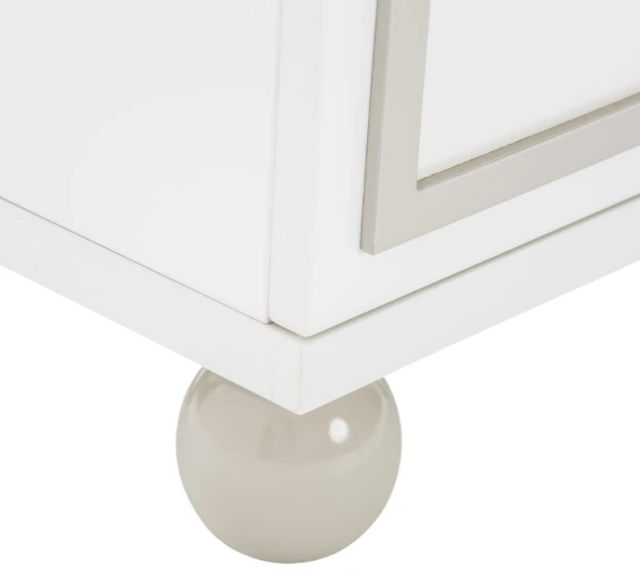 Michael Amini® Sky Tower™ Cloud White Nightstand-2