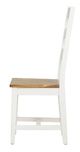A & B Home 2-Piece White Dining Chair Set-2