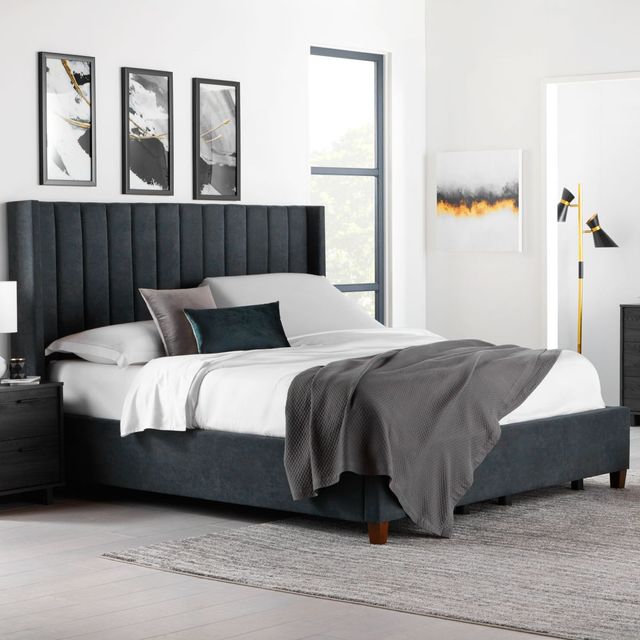 Malouf® S755 Charcoal Queen Adjustable Base-1