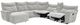 Homelegance® Tesoro 6-Piece Mist Gray Modular Manual Reclining Sectional-4