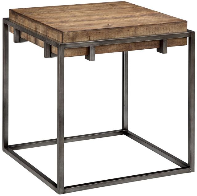 Olliix by Madison Park Reclaimed Natural Dillinger End Table-1