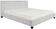 Signature Design by Ashley® Zuraleus White King Upholstered Panel Bed-0