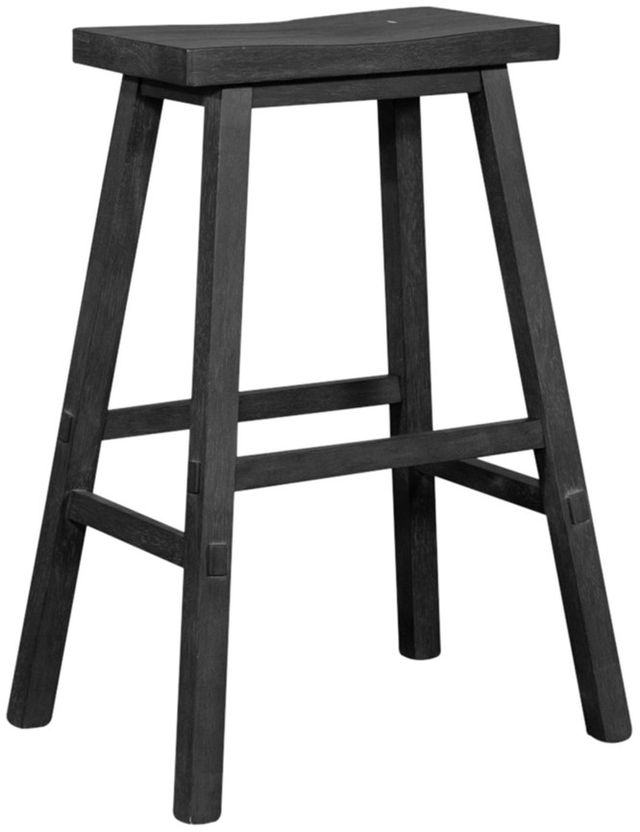 Liberty Furniture Creations II Slate 30" Sawhorse Counter Stool-0