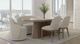 Bernards Trilogy Cocoa/Ivory Upholstered Side Chair-2
