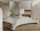 Modern History Somerset Bay Home Continental Antique Gray 60" Dining Table-1