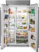 Sub-Zero® Classic Series 42" 24.8 Cu. Ft. Stainless Steel Built In Side-by-Side Refrigerator/Freezer-2