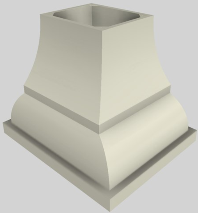 Vent-A-Hood® Designer Series 36" Biscuit Island Range Hood-3