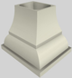 Vent-A-Hood® Designer Series 36" Biscuit Island Range Hood-3