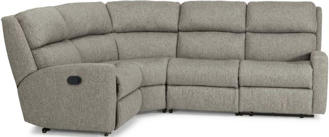 Flexsteel® Catalina Silver Slate Reclining Sectional-0
