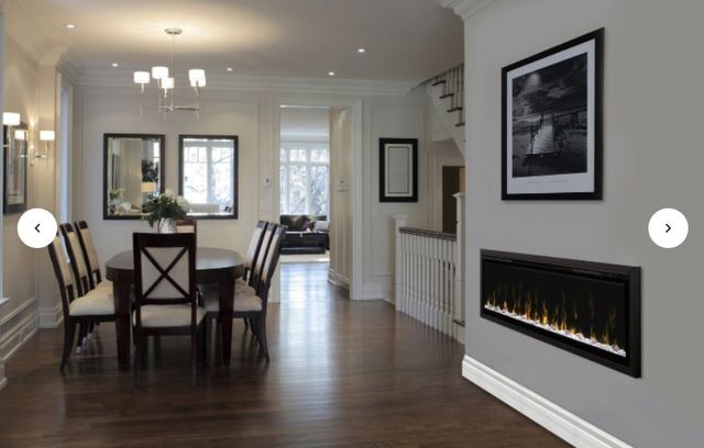 Dimplex IgniteXL Black Built-In Linear Electric Fireplace