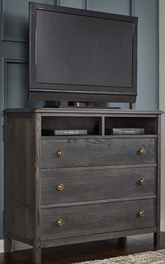 Urban Collections by Yutzy Woodworking Amador Hill Retreat White Oak Media Chest-0