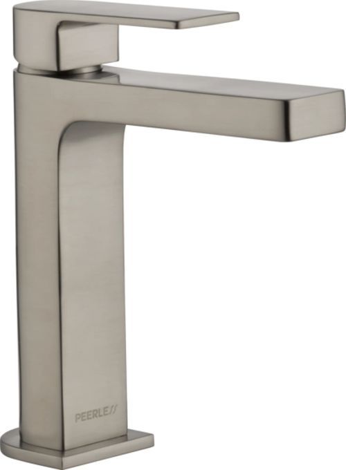 Peerless Xander® Brushed Nickel Single Handle Hi-Arc Bathroom Faucet-0