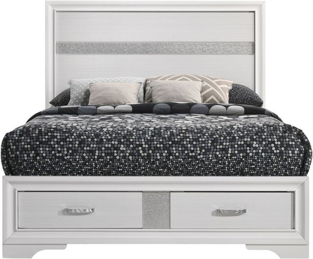 Coaster® Miranda White Full Storage Bed-3