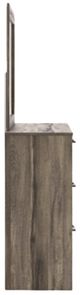 Signature Design by Ashley® Elbrim Brown Dresser and Mirror-3