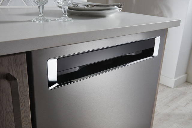 KitchenAid® 24" Stainless Steel with PrintShield™ Finish Built In Dishwasher-2