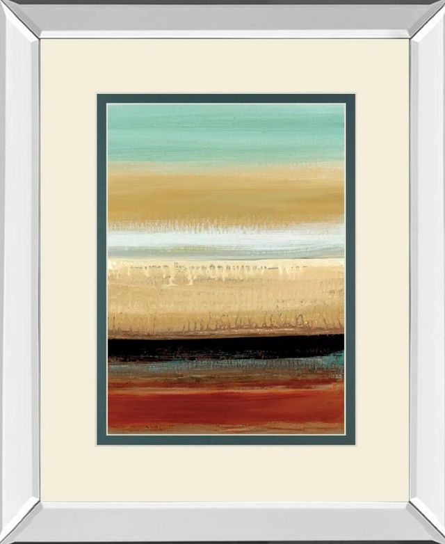 Classy Art Horizon Lines I By Tesla, C Mirror Framed Wall Art-1