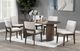 New Classic® Home Furnishings Kody 5-Piece Cream/Walnut Oval Dining Table Set-1