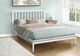 Monarch Specialties Inc. White Queen Panel Bed-1