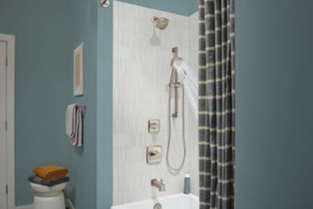 Peerless Ezra® Brushed Nickel In-Wall Diverter Trim-2