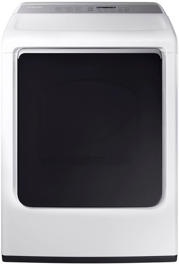 Samsung 7.4 Cu. Ft. White Front Load Electric Dryer-0