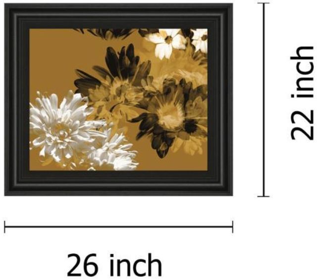 Classy Living A.Project Golden Bloom I Wall Art-2