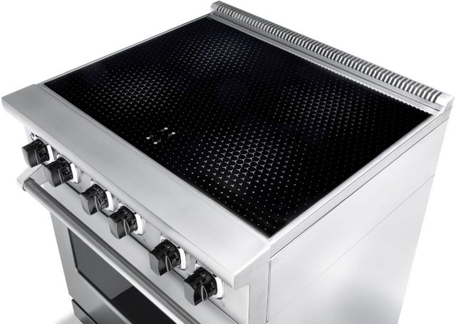 Viking® 5 Series 30" Stainless Steel Pro Style Induction Range-3